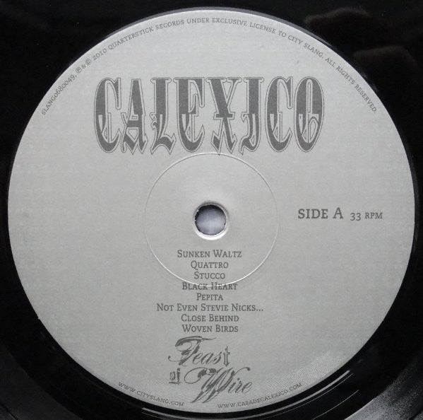 Calexico : Feast Of Wire (LP, Album, RE)