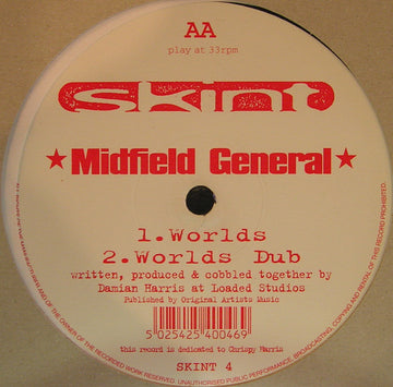 Midfield General : Worlds / Bung (12")