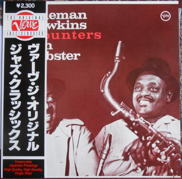 Coleman Hawkins, Ben Webster : Coleman Hawkins Encounters Ben Webster (LP, Album, RE)