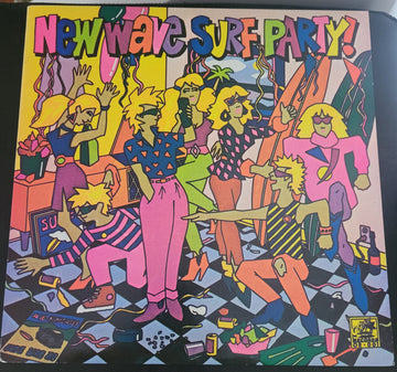 Various : New Wave Surf Party! (LP, Comp)