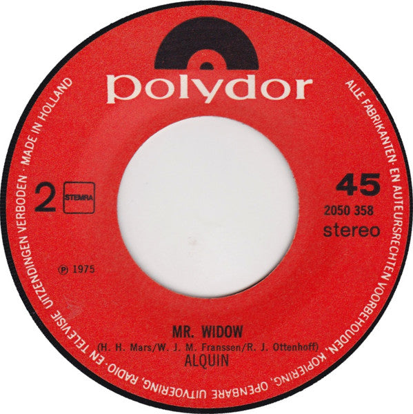 Alquin : Wheelchair Groupie (7", Single)