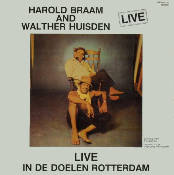 Harold Braam And Walther Huisden : Live In De Doelen Rotterdam (LP)