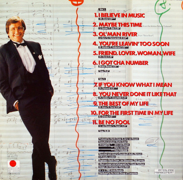 Lee Towers : I Believe In Music (LP, Album)