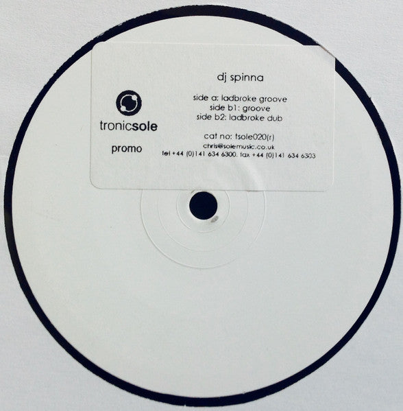 DJ Spinna : Ladbroke Grove (12", EP, RP, W/Lbl)