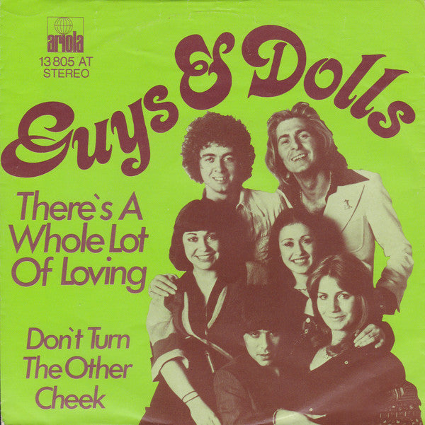 Guys 'n Dolls : There's A Whole Lot Of Loving (7", Single)