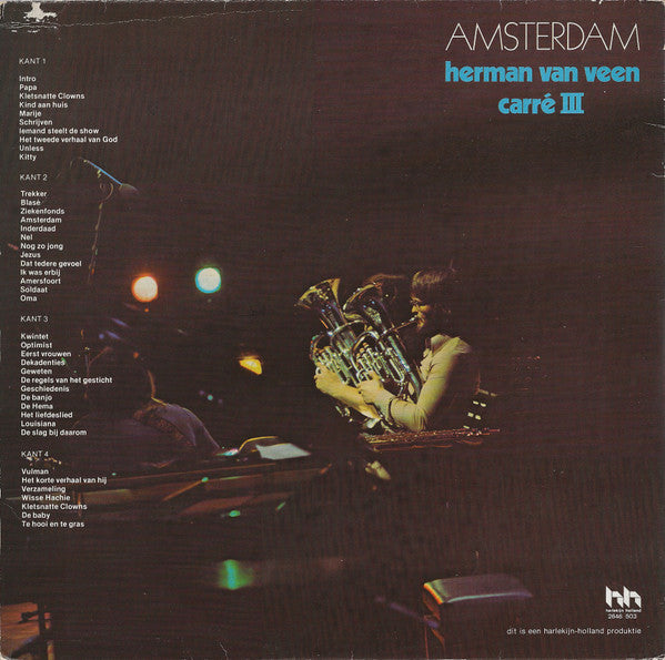 Herman van Veen : Amsterdam Carré III (2xLP, Album)