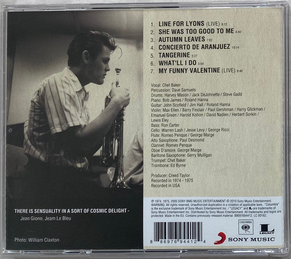 Chet Baker : Cool  (CD, Comp)