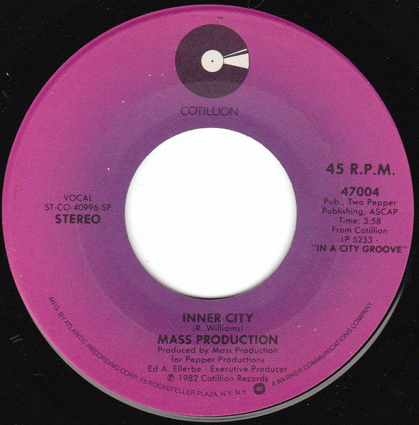 Mass Production : Inner City (7")