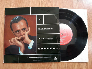 Larry Adler : A LARRY ADLER CONCERT 10"  (10", Album)