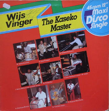 Imro Lioe A Njie & The Kaseko Masters : Wijs Vinger (12", Maxi)