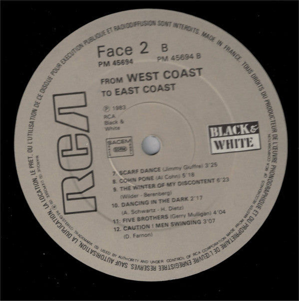 Various : From West Coast To East Coast (3xLP, Comp, RE + Box)