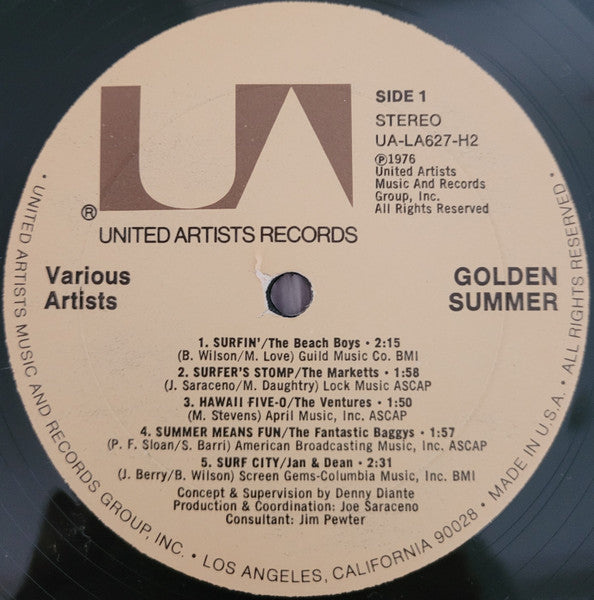 Various : Golden Summer (2xLP, Comp)