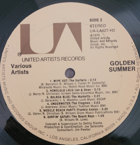 Various : Golden Summer (2xLP, Comp)