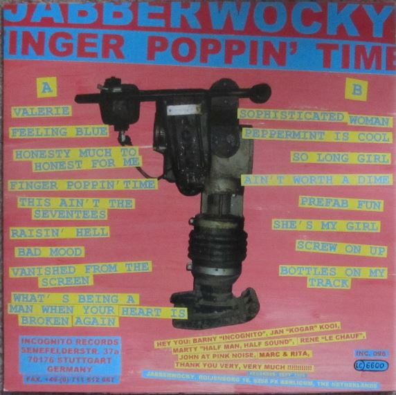 Jabberwocky : Finger Poppin' Time (LP, Album)