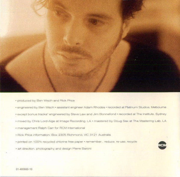 Rick Price : Tamborine Mountain (CD, Album)