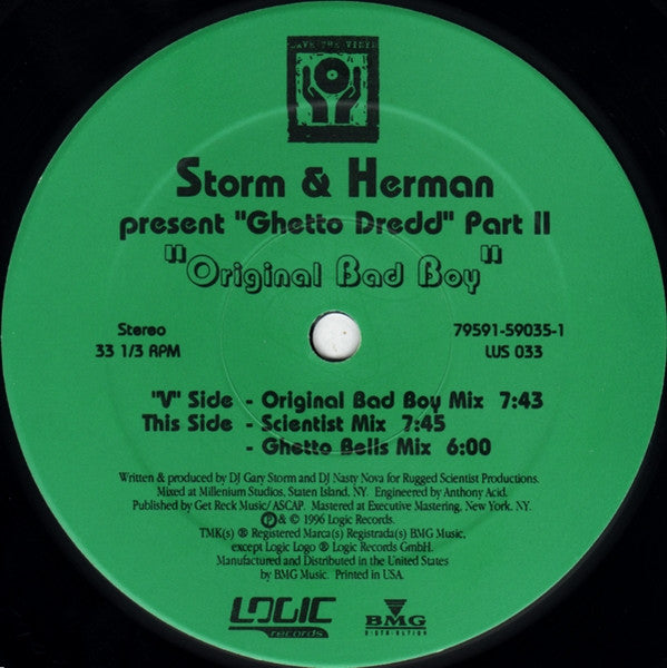 Storm & Herman : Ghetto Dredd Part II (12")