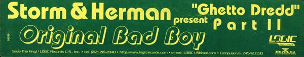 Storm & Herman : Ghetto Dredd Part II (12")