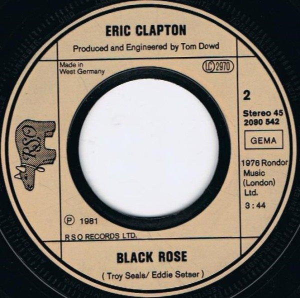 Eric Clapton : I Can't Stand It (7", Single)