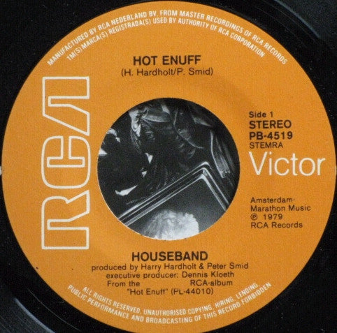 Houseband : Hot Enuff (7")