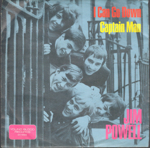 Jimmy Powell (2) : I Can Go Down / Captain Man (7", Single)