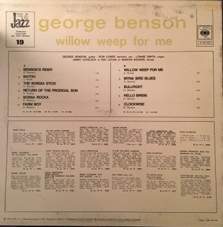 George Benson : Willow Weep For Me (LP, Comp)