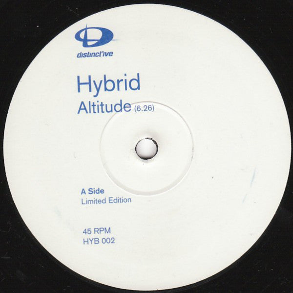 Hybrid : Altitude / Kill City (12", Ltd, Promo)