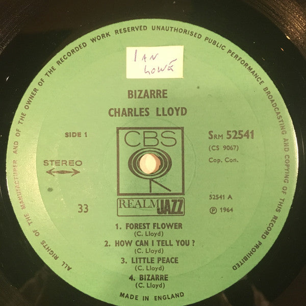Charles Lloyd : Bizarre (LP, Album)