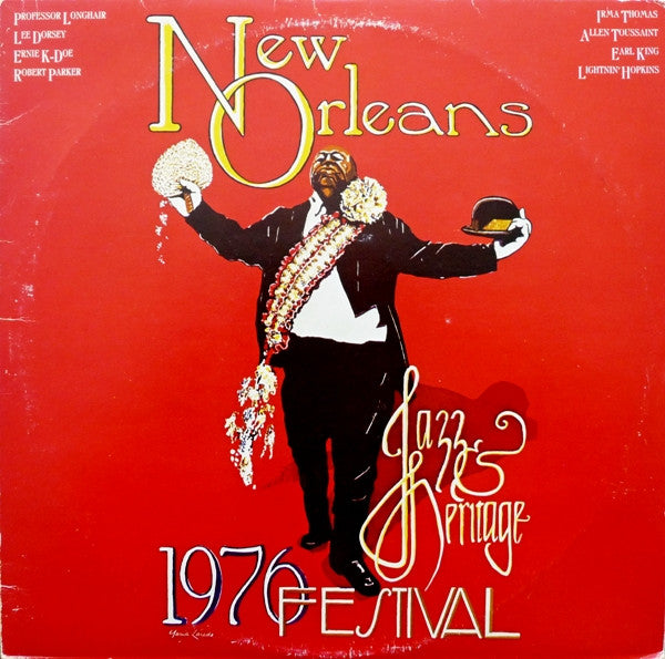 Various : New Orleans Jazz & Heritage Festival 1976 (2xLP, Album, Gat)