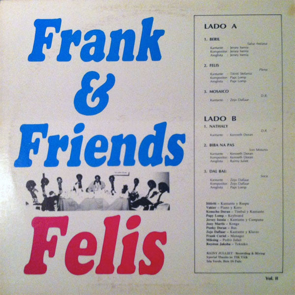 Frank & Friends : Felis (LP)