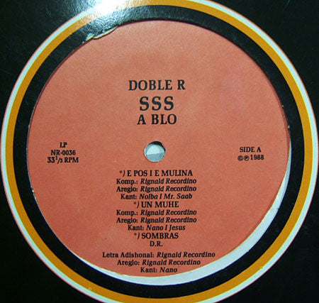 Doble R : A Blo (LP)