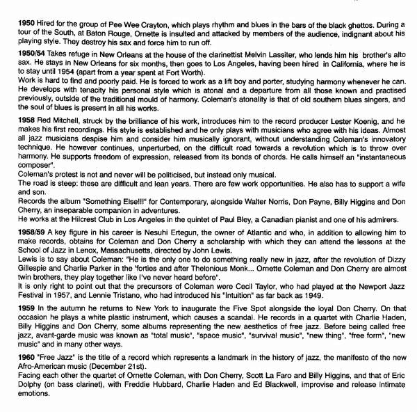 Don Cherry featuring Ornette Coleman & Steve Lacy : Don Cherry (CD, Comp)