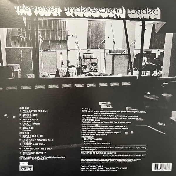 The Velvet Underground : Loaded (LP, Album, RE, Pur)