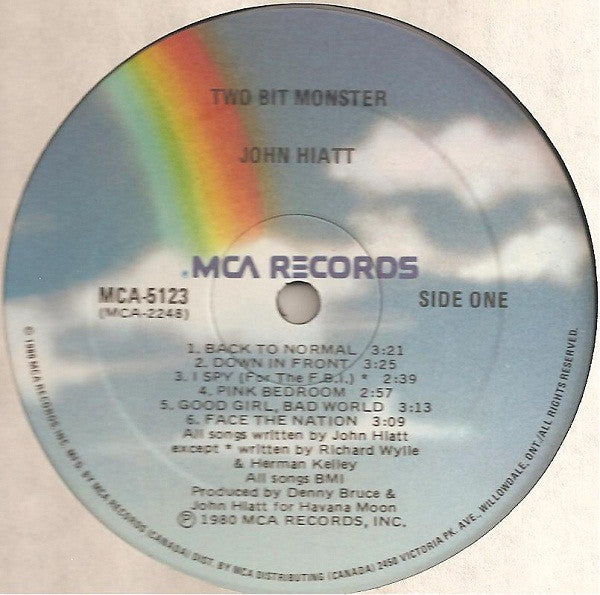 John Hiatt : Two Bit Monsters (LP, Album)