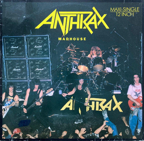 Anthrax : Madhouse (12", Maxi)