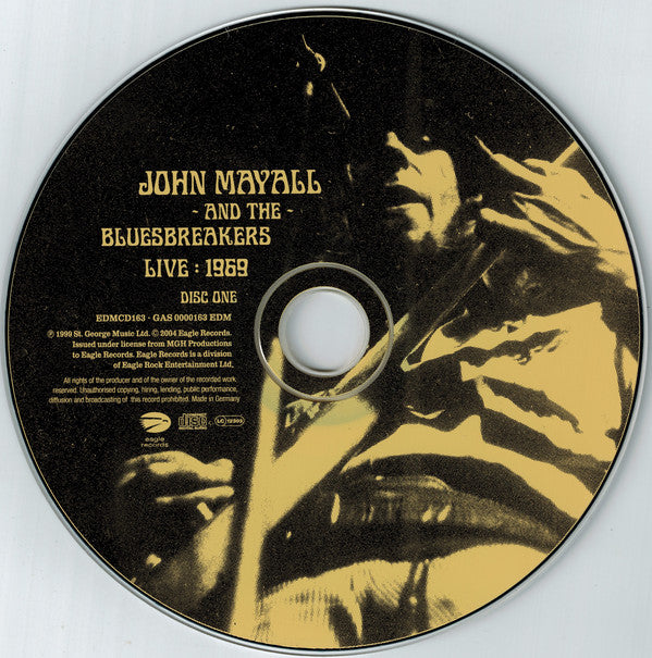 John Mayall & The Bluesbreakers : Live: 1969 (2xCD, Album)