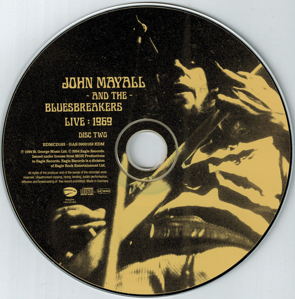 John Mayall & The Bluesbreakers : Live: 1969 (2xCD, Album)