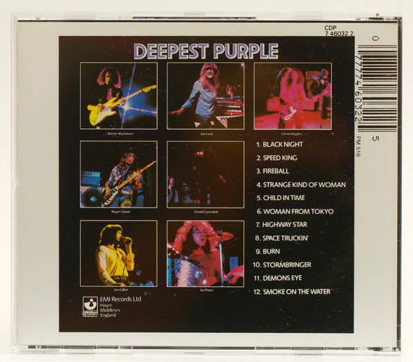 Deep Purple : Deepest Purple: The Very Best Of Deep Purple (CD, Comp, RP)
