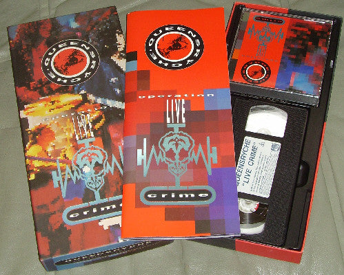 Queensrÿche : Operation: Live Crime (Box + CD, Album, Ltd + VHS, PAL)