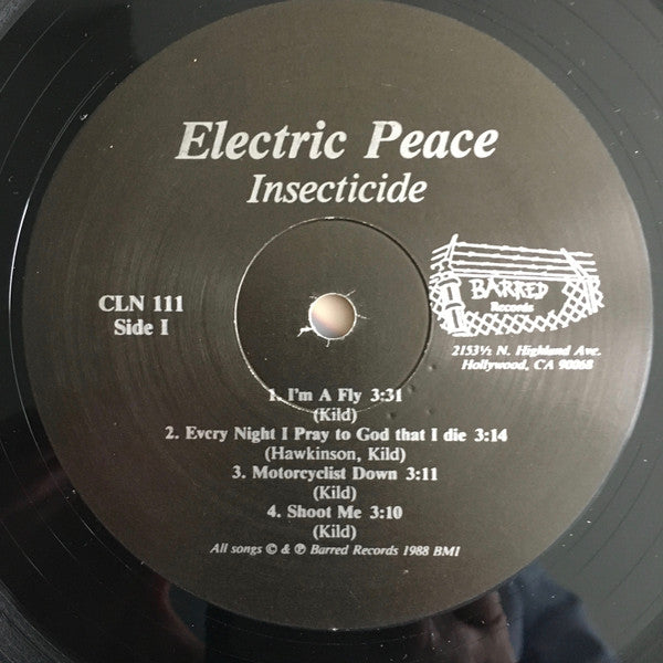 Electric Peace : Insecticide (LP, Album)