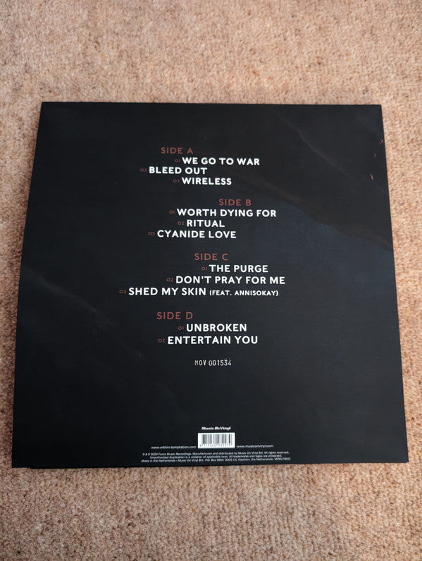Within Temptation : Bleed Out (2xLP, Album, Ltd, Num)