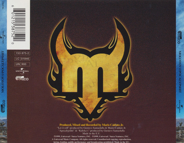 Molotov : Apocalypshit (CD, Album, Len)