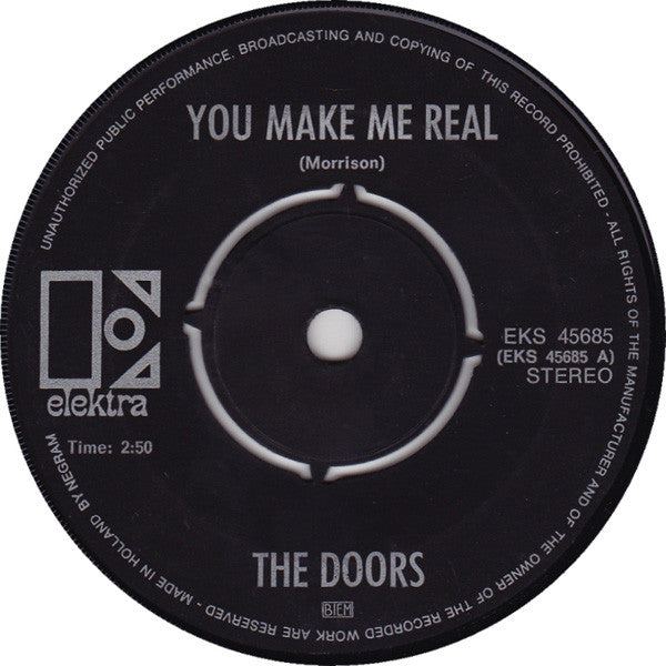 The Doors : You Make Me Real (7", Single)