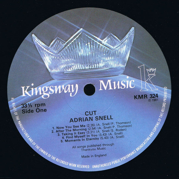 Adrian Snell : Cut (LP, Album)