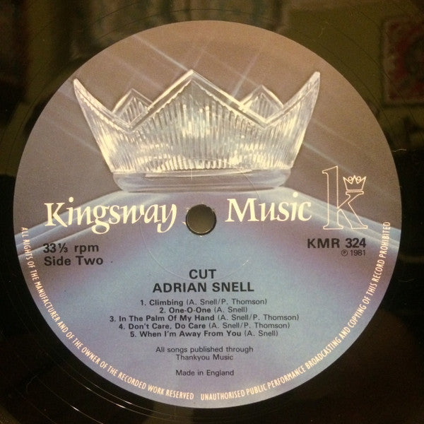 Adrian Snell : Cut (LP, Album)
