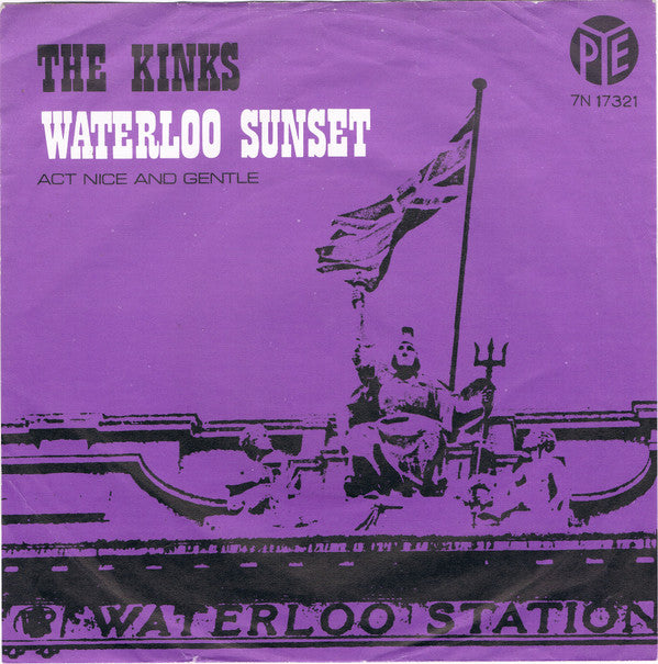 The Kinks : Waterloo Sunset (7", Single)