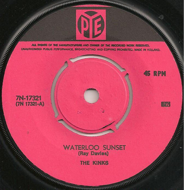 The Kinks : Waterloo Sunset (7", Single)