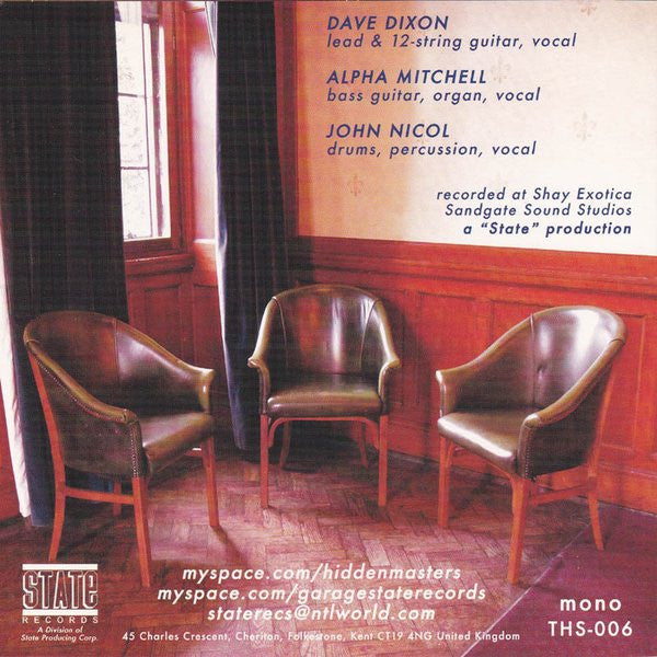 Hidden Masters : Nobody Knows That We're Here (7", Mono, Ltd)