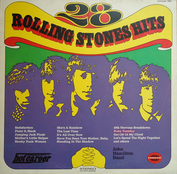 John Hamilton Band : 28 Rolling Stones Hits (LP)