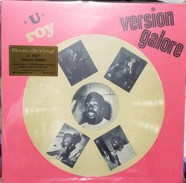 U-Roy : Version Galore (LP, Album, Ltd, Num, RE, Gol)