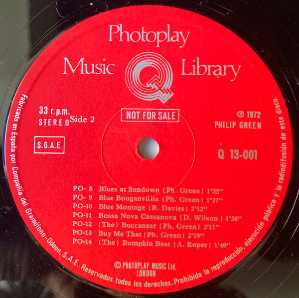Philip Green : Rhythmic - Pop Band (LP, Album,  )